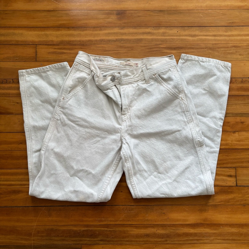 COPY - Levi's white carpenter pants